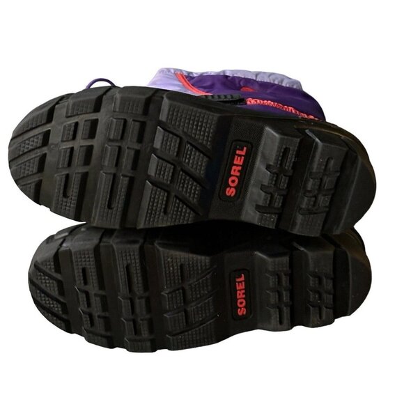 Sorel Snow Winter Boots Purple Pink Insulated 1425621559 Women's Size 5 - Picture 5 of 11